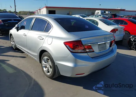 2014 Honda Civic Lx из США, поврежденный, VIN 2HGFB2F58EH515416